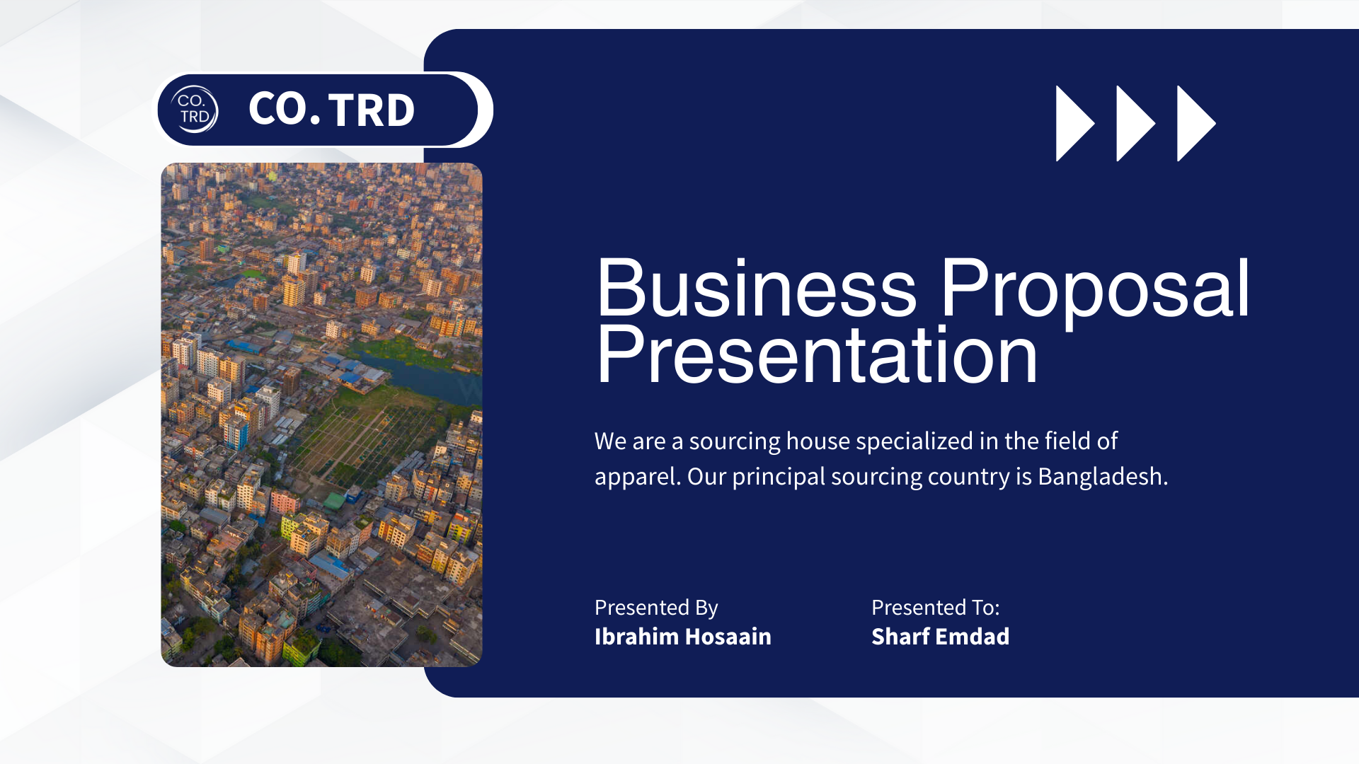 Pitch Deck Design Placeholder